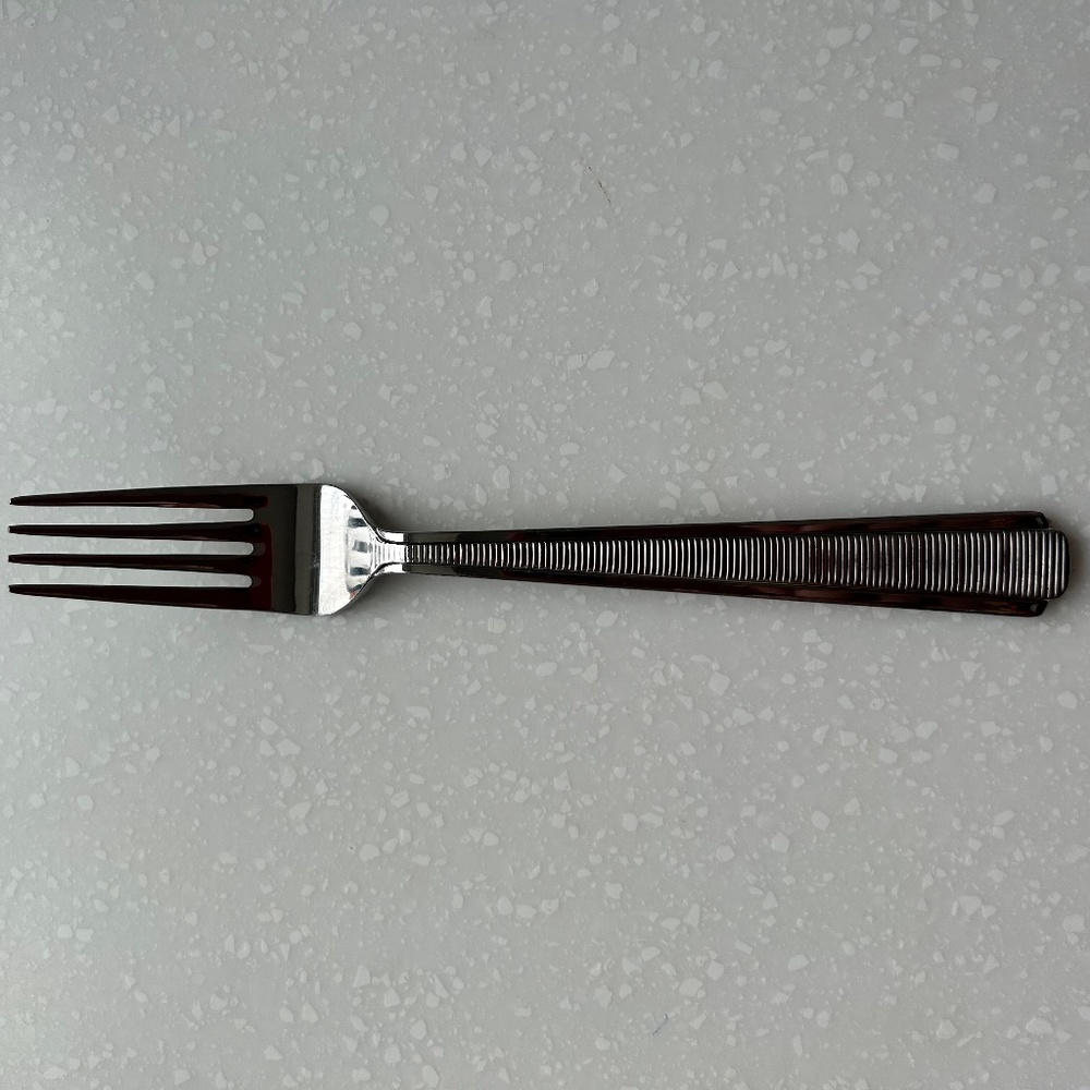 Individual Dinner Fork Panneau (Stainless) by CUISINART FLATWARE